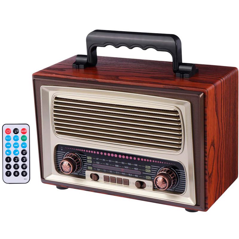 رادیو اسپیکر بلوتوثی مییر M-1808BT + ریموت کنترل