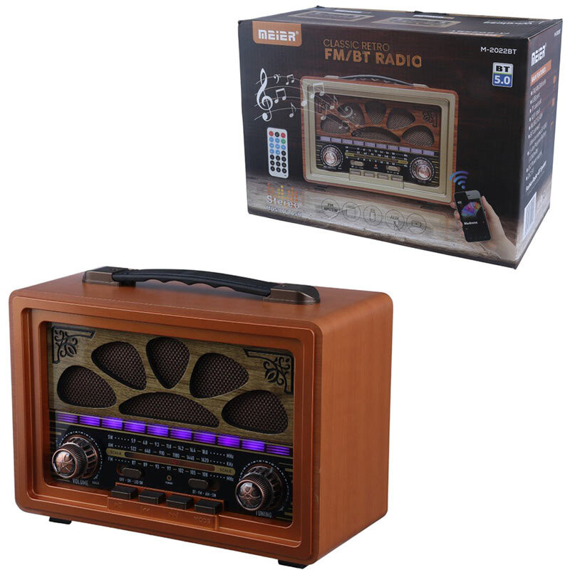 رادیو اسپیکر بلوتوثی مییر M-2022BT + ریموت کنترل