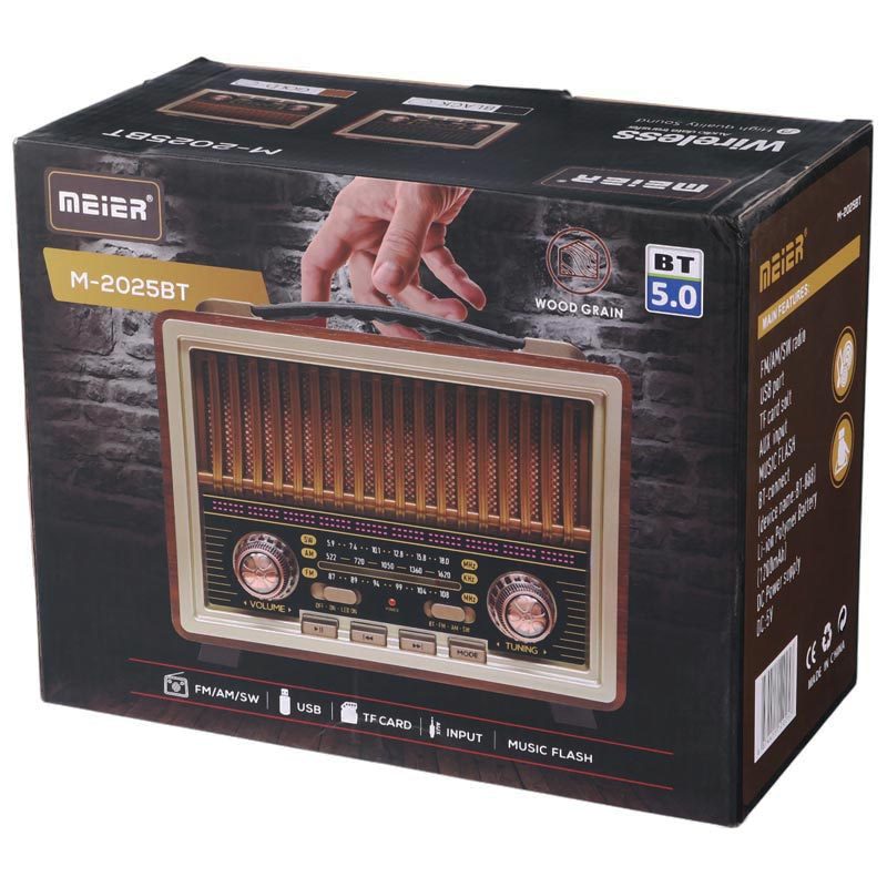 رادیو اسپیکر بلوتوثی مییر M-2025BT - Image 3