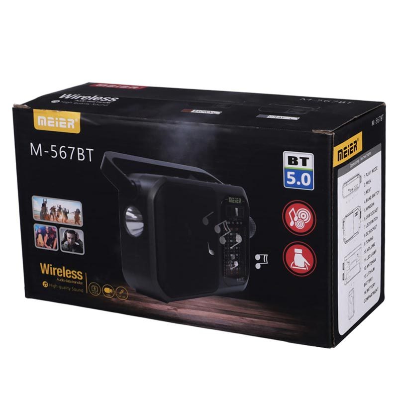 رادیو اسپیکر بلوتوثی مییر M-567BT - Image 3