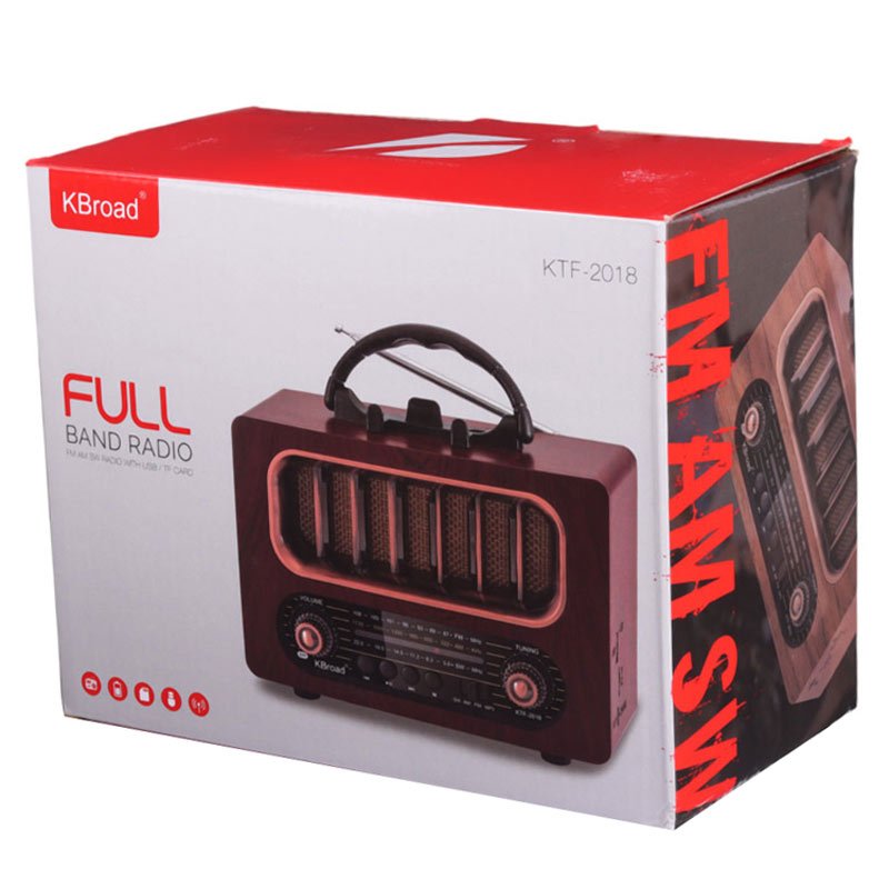 رادیو اسپیکر بلوتوثی کی برود KTF-2018 - Image 3