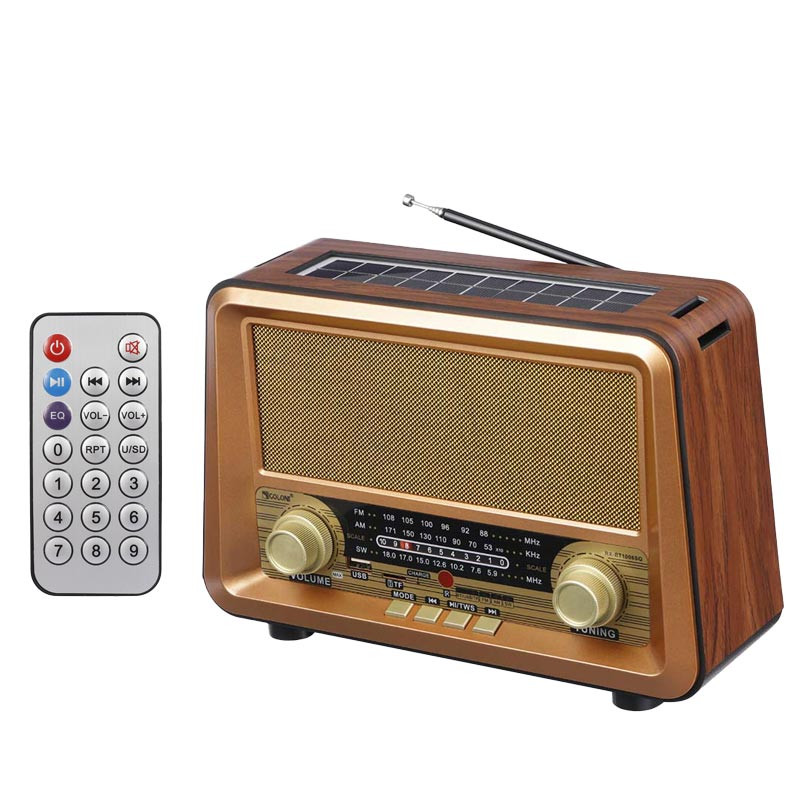 رادیو اسپیکر بلوتوثی گولون RX-BT1006SQ + ریموت کنترل