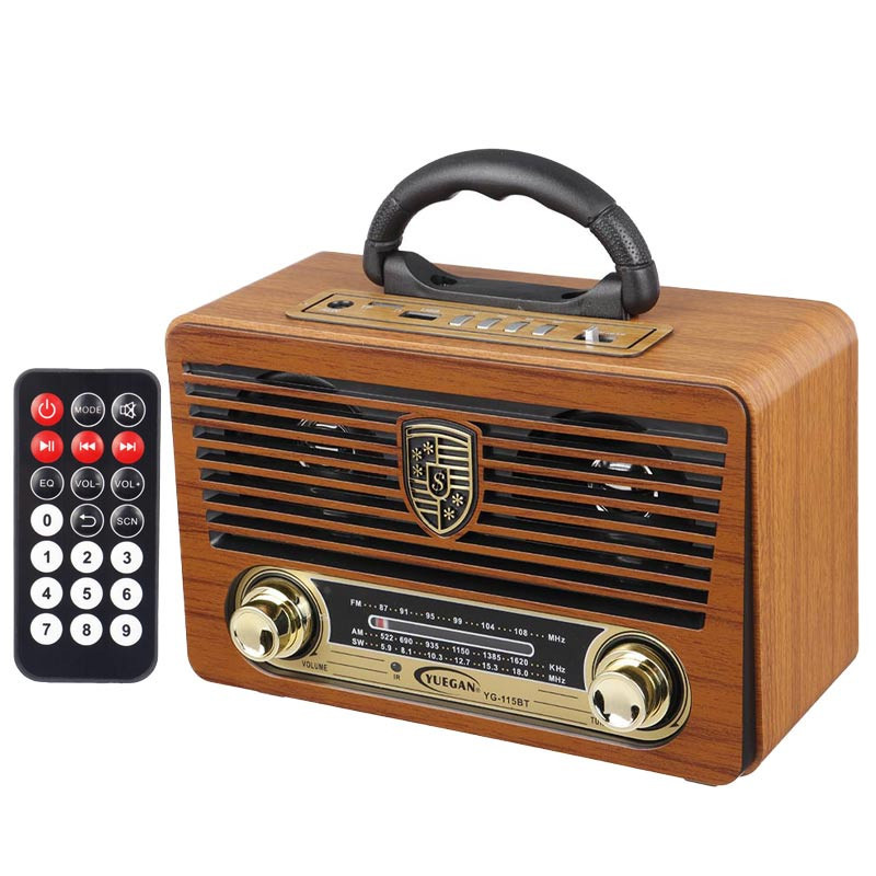 رادیو اسپیکر بلوتوثی یوگان YG-115BT + ریموت کنترل