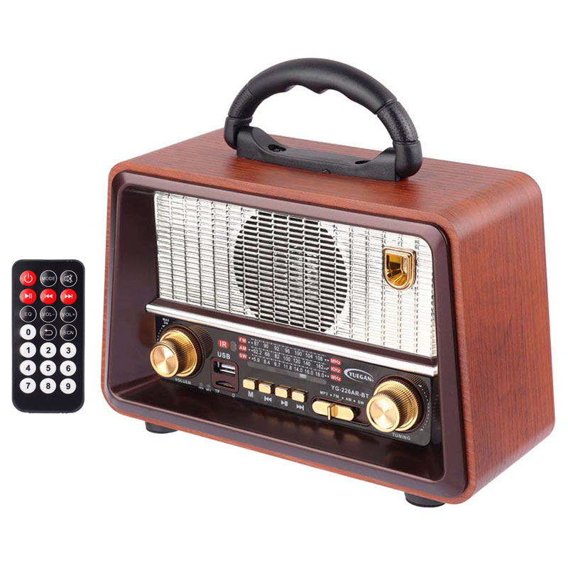 رادیو اسپیکر بلوتوثی یوگان YG-226AR-BT + ریموت کنترل