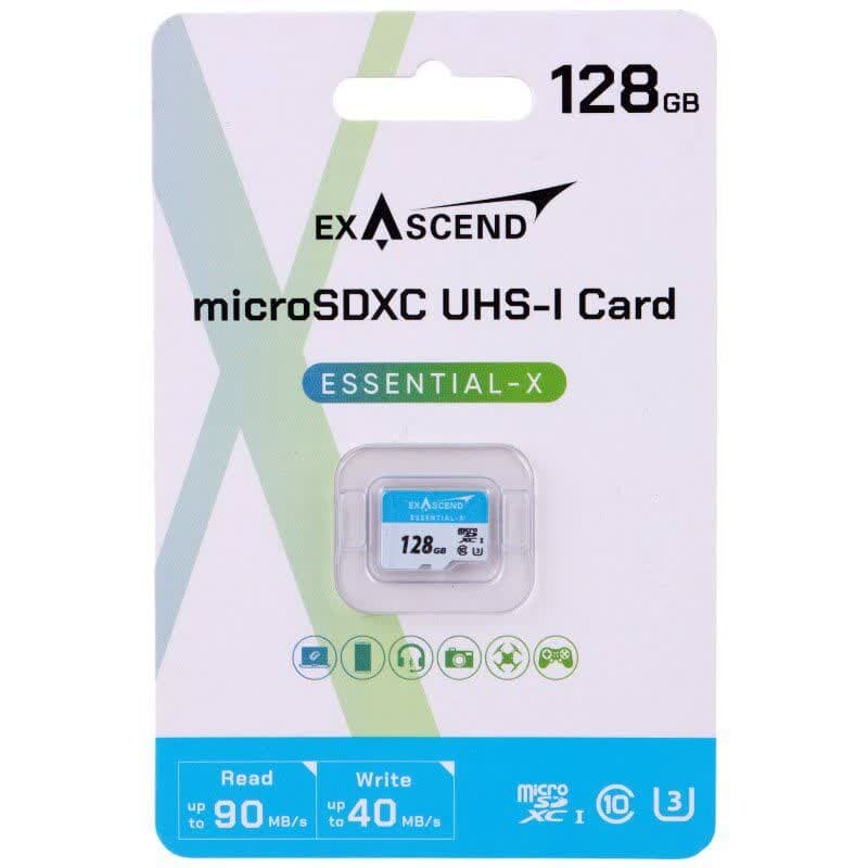 رم میکرو 128 گیگ اگزاسند Exascend Essential-X U3 C10 90MB/s_69446d4b8d73a.jpeg