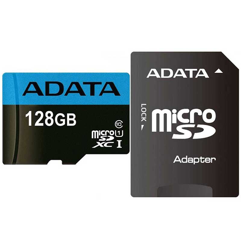 رم میکرو 128 گیگ ای دیتا ADATA Premier AP V10 U1 100MB/s + خشاب_6944959fdd06a.jpeg