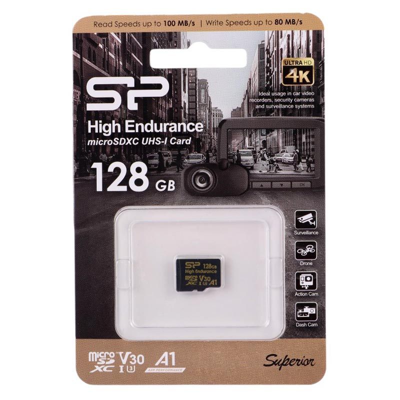 رم میکرو 128 گیگ سیلیکون پاور Silicon Power High Endurance A1 V30 U3 100MB/s_69446dd6e8d16.jpeg