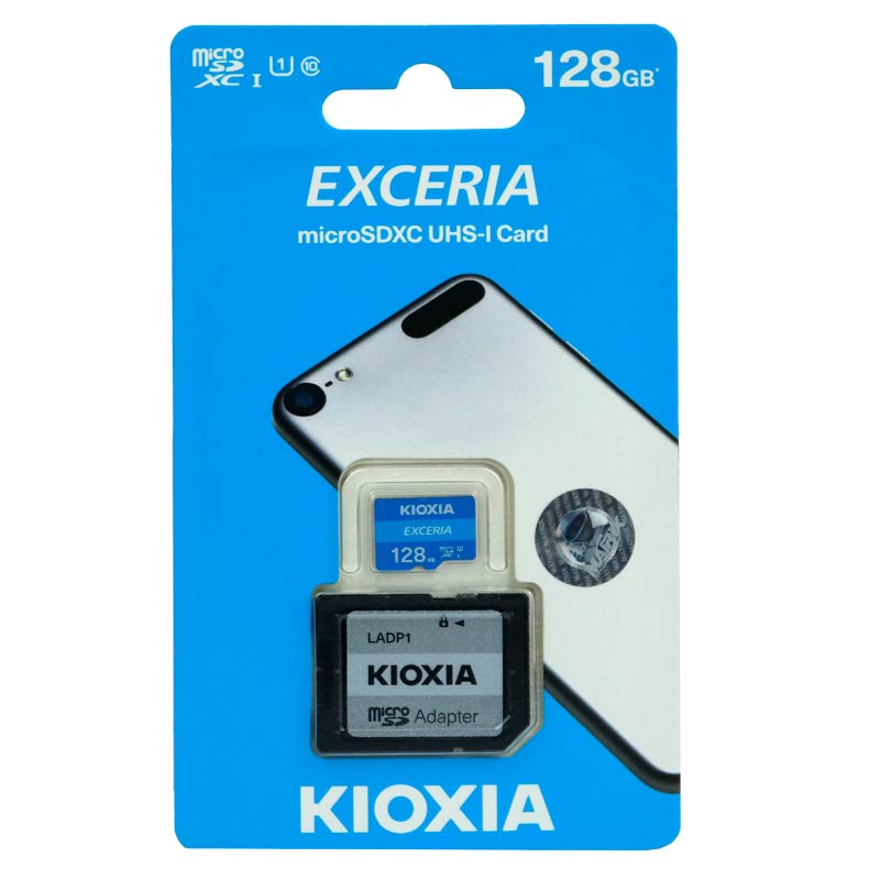 رم میکرو 128 گیگ کیوکسیا Kioxia EXCERIA U1 C10 100MB/s + خشاب_6944849e0d3b1.jpeg