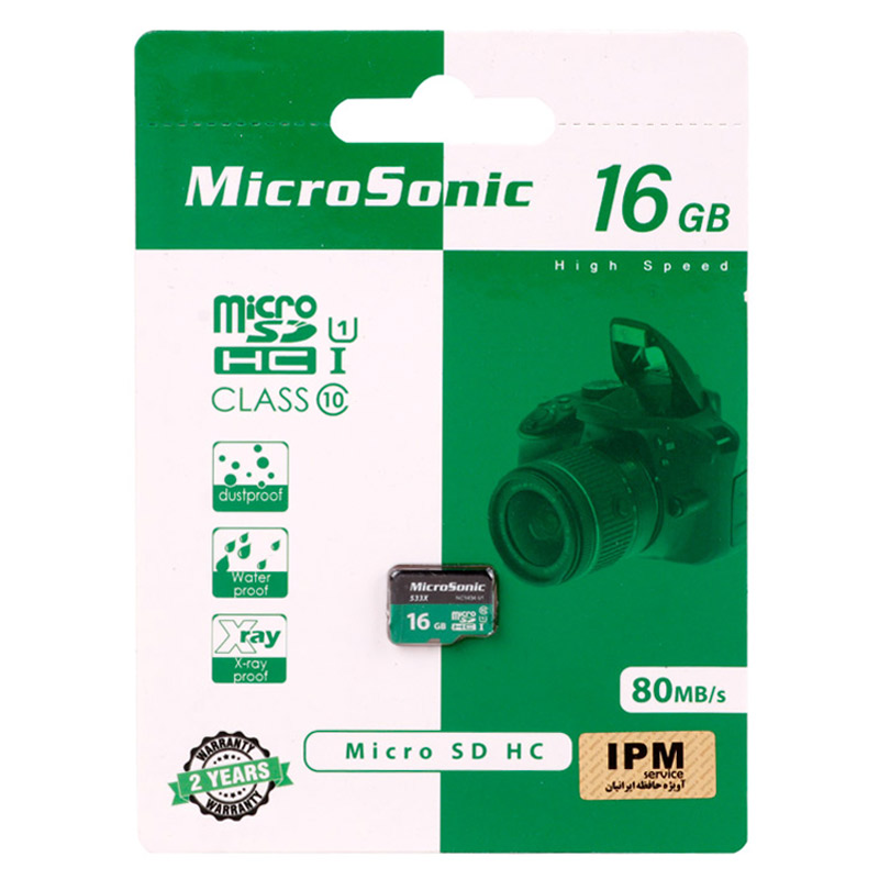 رم میکرو 16 گیگ میکروسونیک MicroSonic 533X U1 C10 80MB/s_694464f5288ed.jpeg