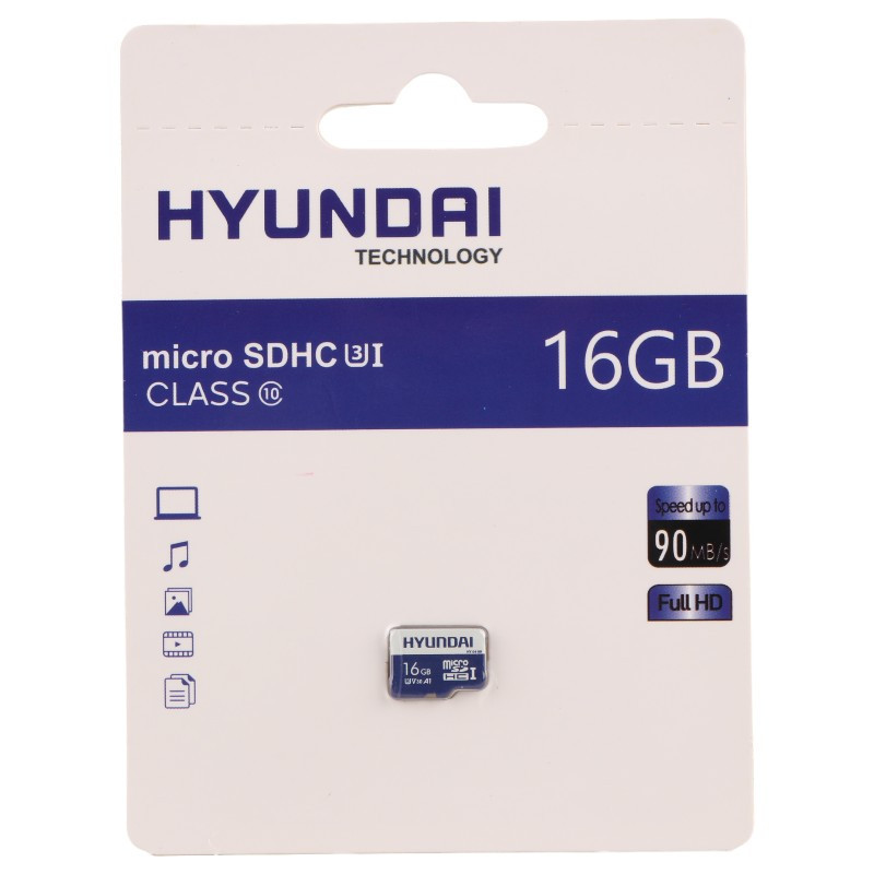 رم میکرو 16 گیگ هیوندای Hyundai A1 V30 U3 C10 90MB/s_69446e71967fe.jpeg