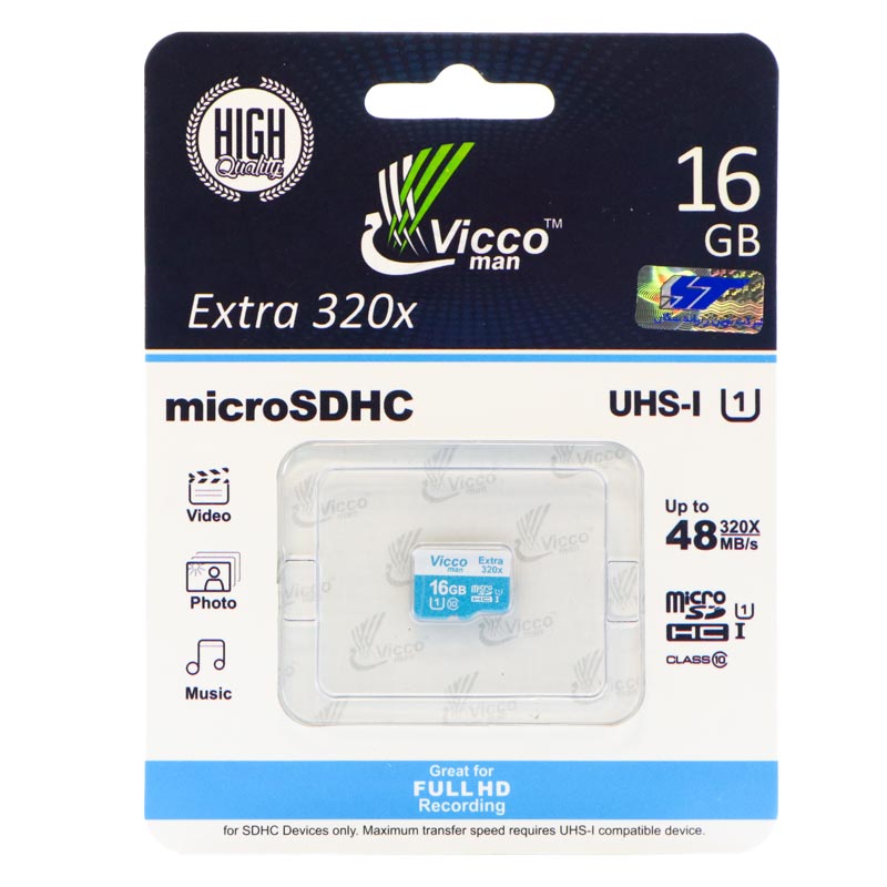 رم میکرو 16 گیگ ویکومن Vicco 48MB/s بدون خشاب_6944a315634c8.jpeg