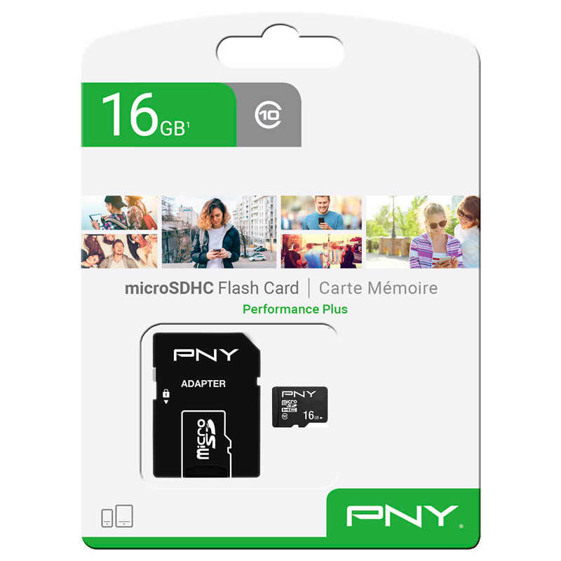 رم میکرو 16 گیگ پی ان وای PNY Performance Plus U1 C10 100MB/s + خشاب_69447b012f47c.jpeg