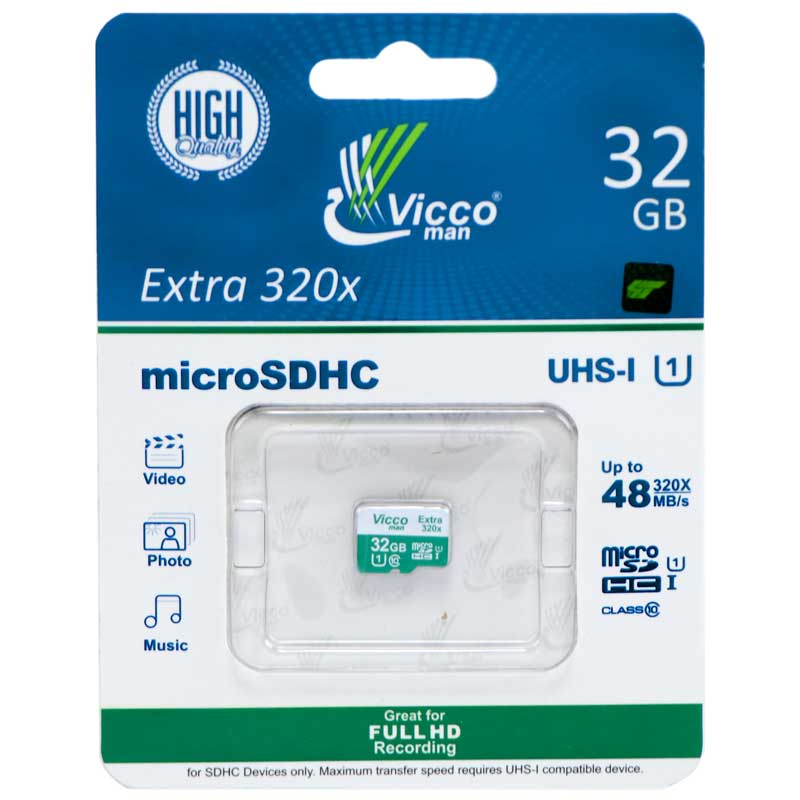 رم میکرو 32 گیگ ویکو Vicco U1 48MB/s بدون خشاب_6944a1b218984.jpeg