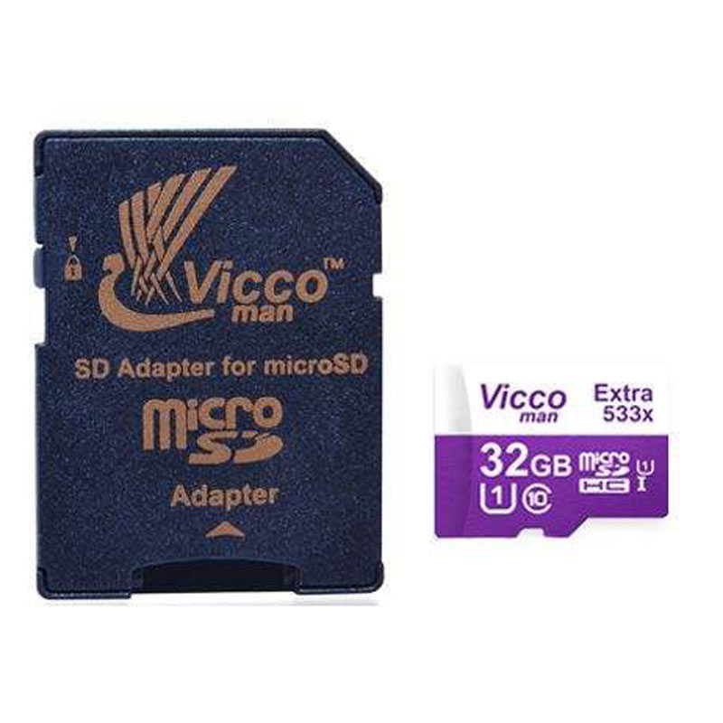رم میکرو 32 گیگ ویکومن Vicco Man Extra 533X U1 C10 80MB/s + خشاب_6944917896636.jpeg