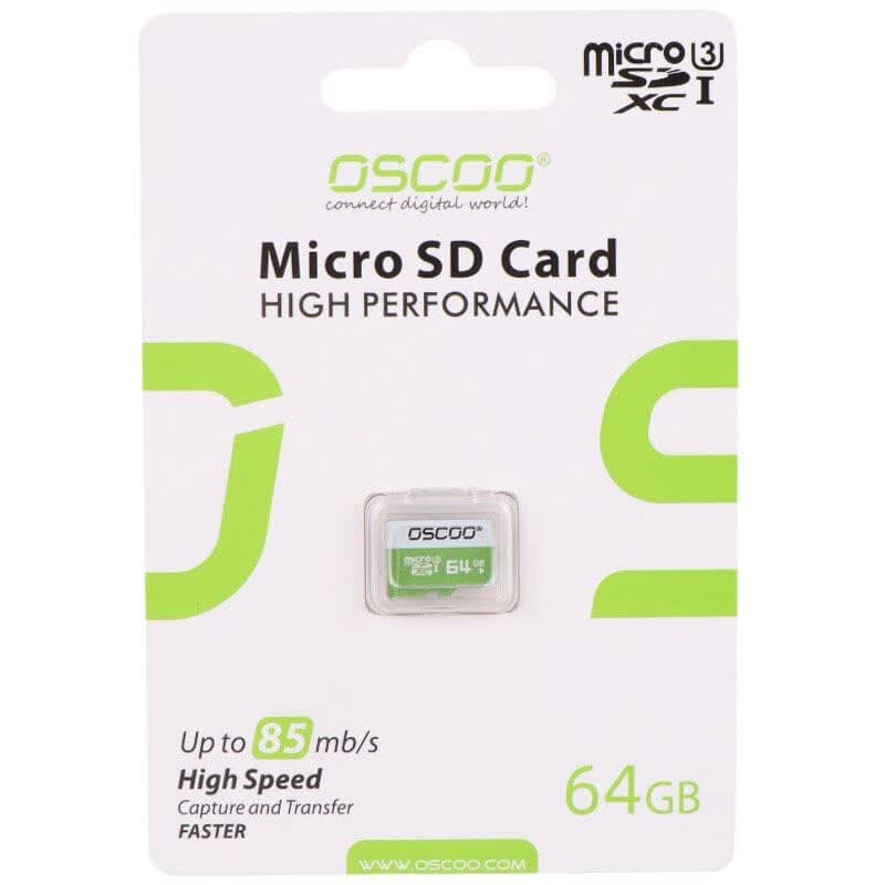 رم میکرو 64 گیگ اسکو Oscoo High Performance U3 85MB/s_694469a69f6fa.jpeg