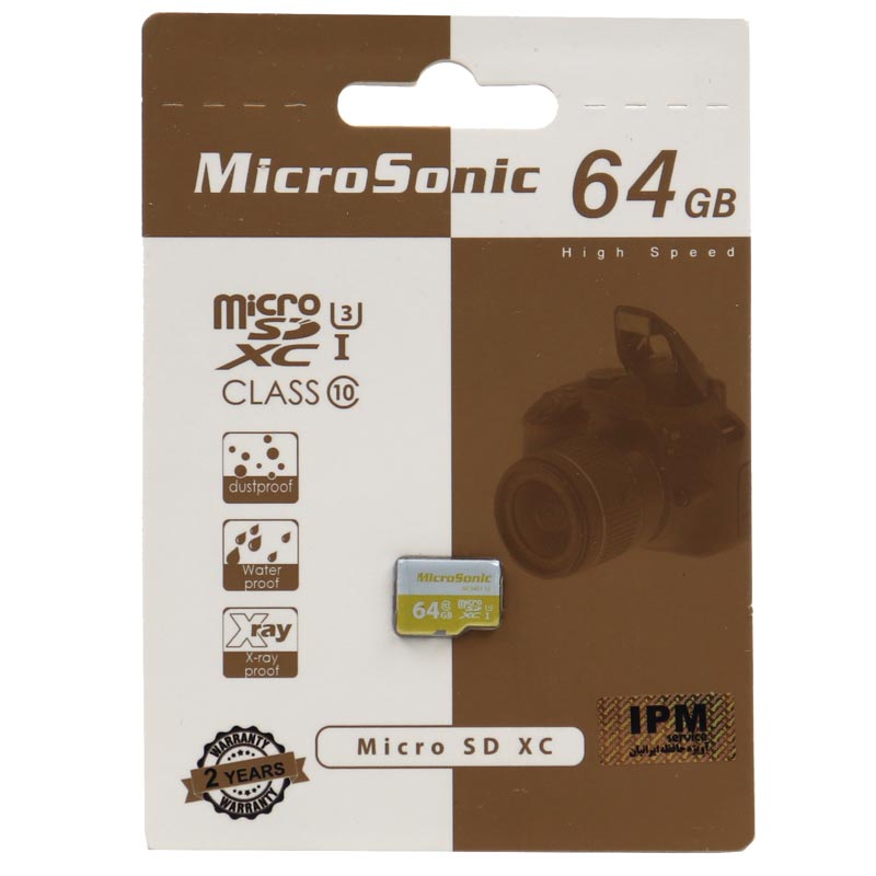 رم میکرو 64 گیگ میکروسونیک MicroSonic U3 C10 90MB/s_694491279f673.jpeg