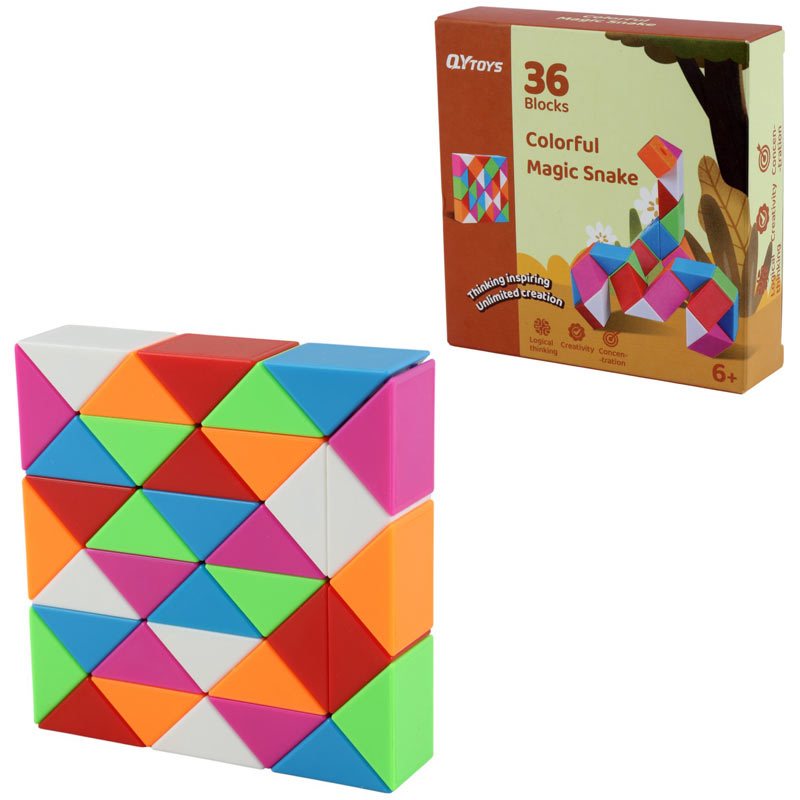 روبیک طرح مار 36 تکه QY Toys EQY561_69330999dcf1a.jpeg