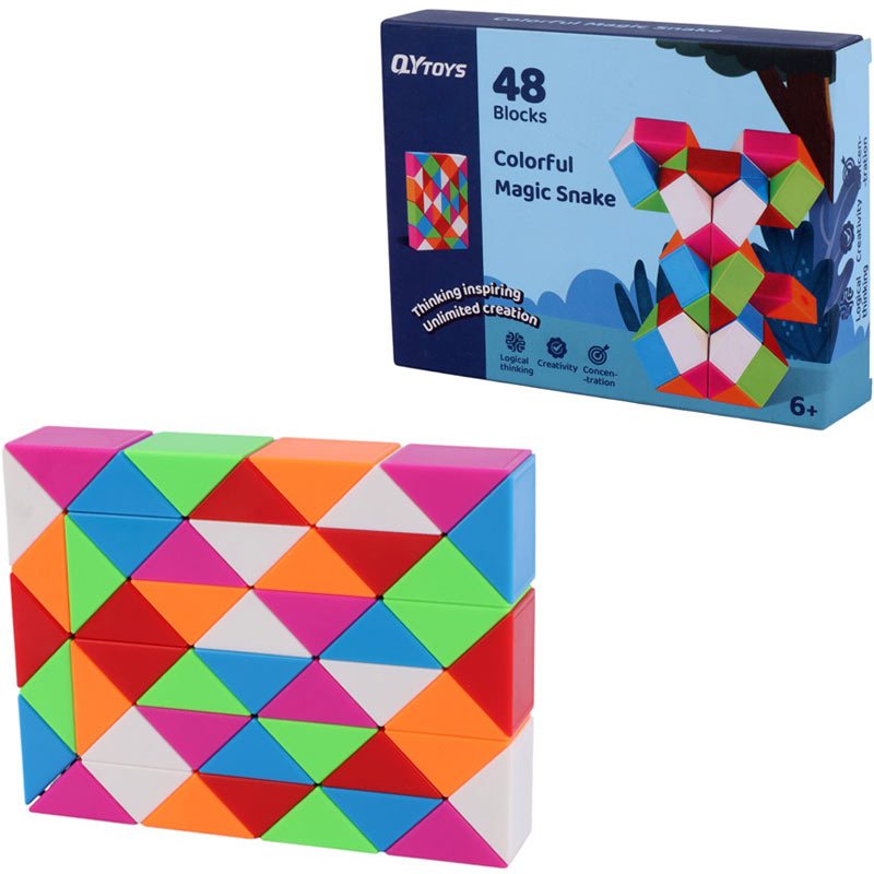 روبیک طرح مار 48 تکه QY Toys EQY562_6932ff47b899a.jpeg