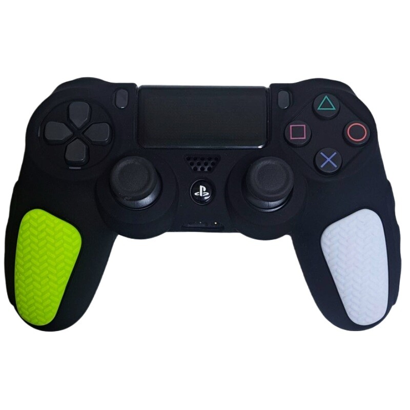 روکش دسته بازی PS4 استوپ دار زمینه مشکی سفید زرد_692e2083b95a6.jpeg