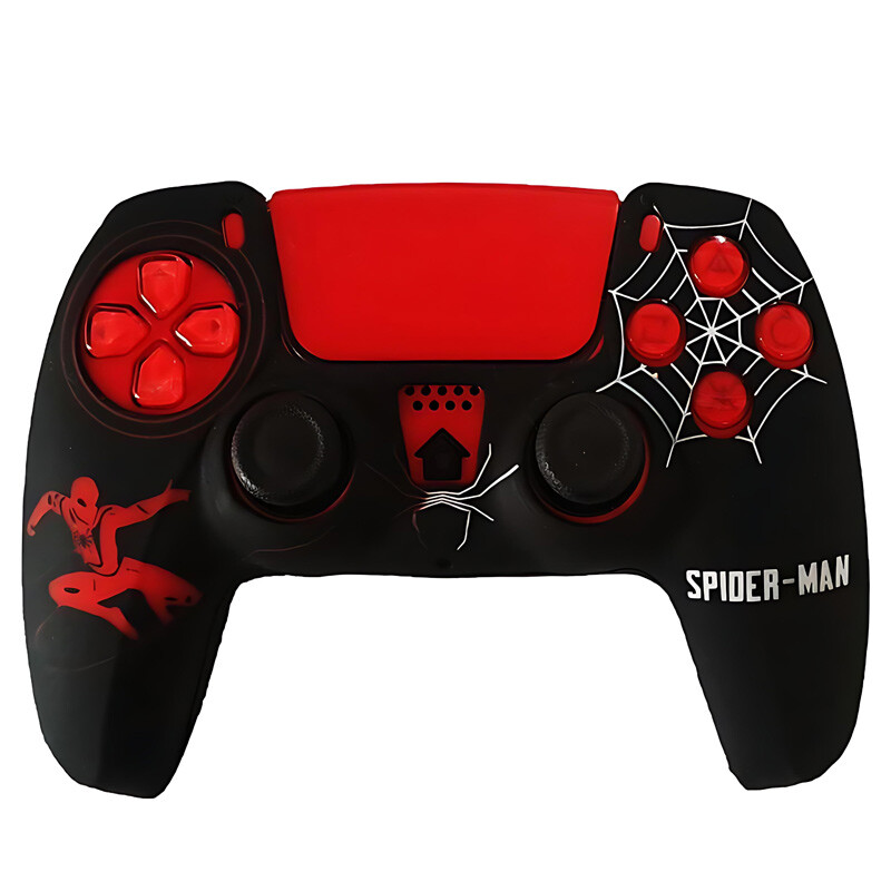 روکش دسته بازی PS5 طرح Spider Man زمینه مشکی سفید_692f770532353.jpeg