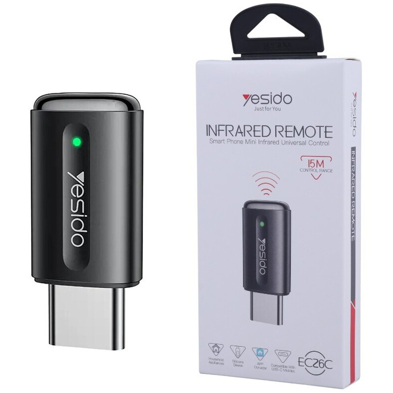 ریموت کنترل مادون قرمز تایپ سی یسیدو EC26C_69351eace5845.jpeg