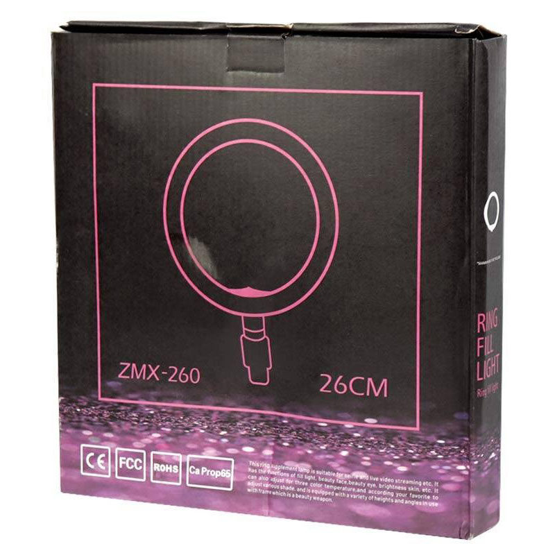 رینگ لایت 10 اینچ Ring Fill Light ZMX-260 - Image 3
