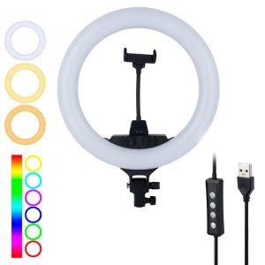 رینگ لایت 11 اینچ RGB LED 3D-30