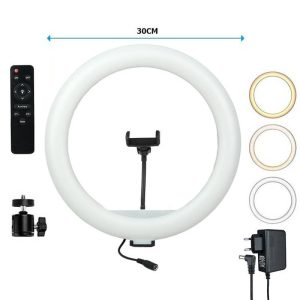 رینگ لایت 12 اینچ KY-BK0824_69332899db06b.jpeg رینگ لایت 12 اینچ KY-BK0824