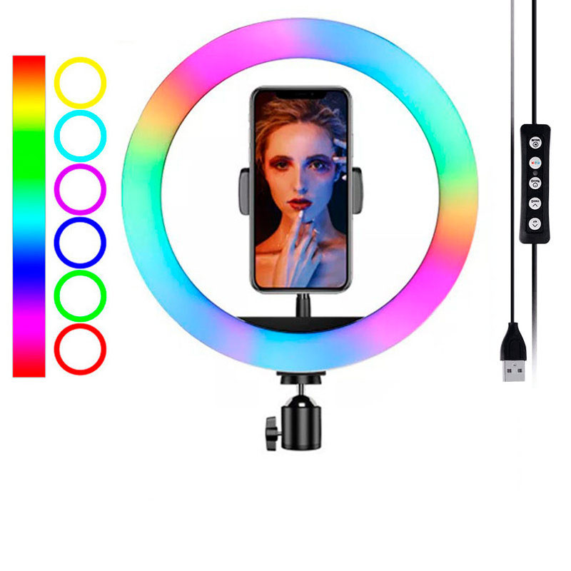 رینگ لایت 14 اینچ RGB LED 3D-36