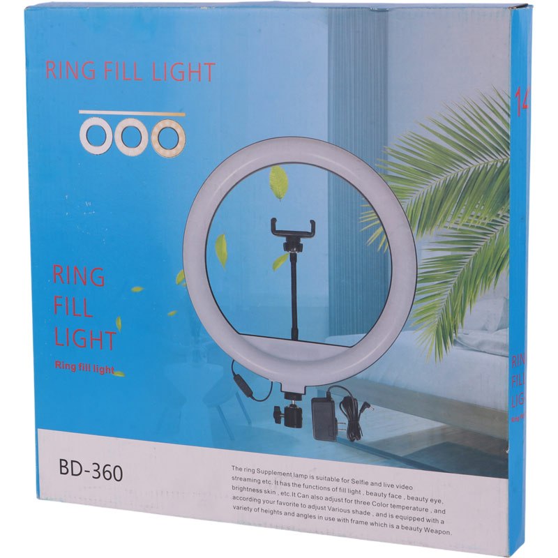 رینگ لایت 14 اینچ Ring Fill Light BD-360 - Image 3