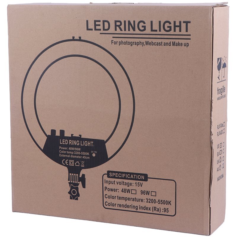 رینگ لایت 17.5 اینچ BK-3161 - Image 3