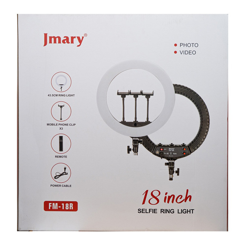 رینگ لایت 18 اینچ Jmary FM-18R - Image 3