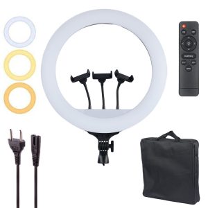 رینگ لایت 18 اینچ LED Soft RL-18B_6932d56580467.jpeg رینگ لایت 18 اینچ LED Soft RL-18B