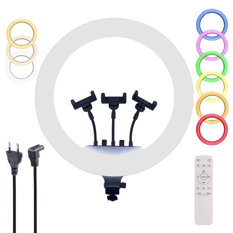 رینگ لایت 18 اینچ MJ45 LZ18-450RGB