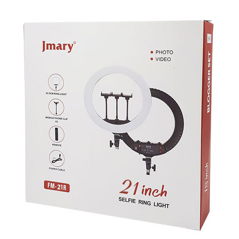 رینگ لایت 21 اینچ Jmary FM-21R - Image 3