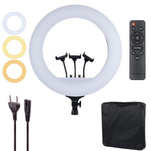 رینگ لایت 21 اینچ LED Soft RL-21B_6932d4c50d985.jpeg رینگ لایت 21 اینچ LED Soft RL-21B