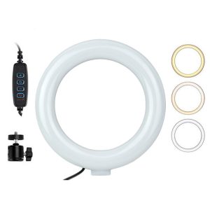 رینگ لایت 6 اینچ Ring Fill Light CXB-160_693327dc90f30.jpeg رینگ لایت 6 اینچ Ring Fill Light CXB-160