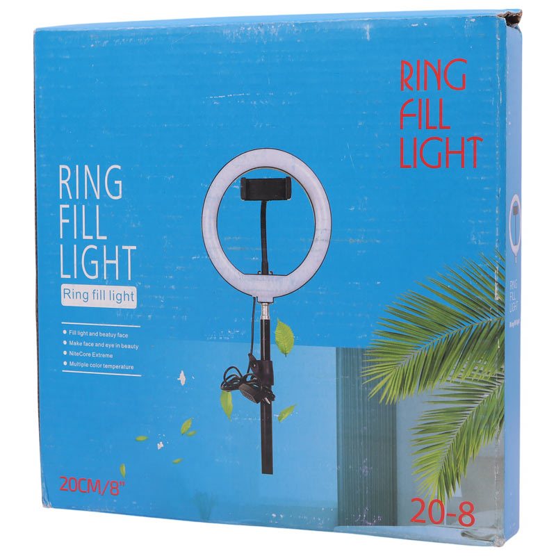 رینگ لایت 8 اینچ Ring Fill Light 20-8 - Image 3