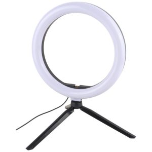 رینگ لایت پایه دار 10 اینچ سیرا SR-26cm_692f6dbbb84ec.jpeg رینگ لایت پایه دار 10 اینچ سیرا SR-26cm