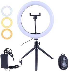 رینگ لایت پایه دار 10 اینچ هرو YQ-260A_692f6ca5a7d42.jpeg رینگ لایت پایه دار 10 اینچ هرو YQ-260A