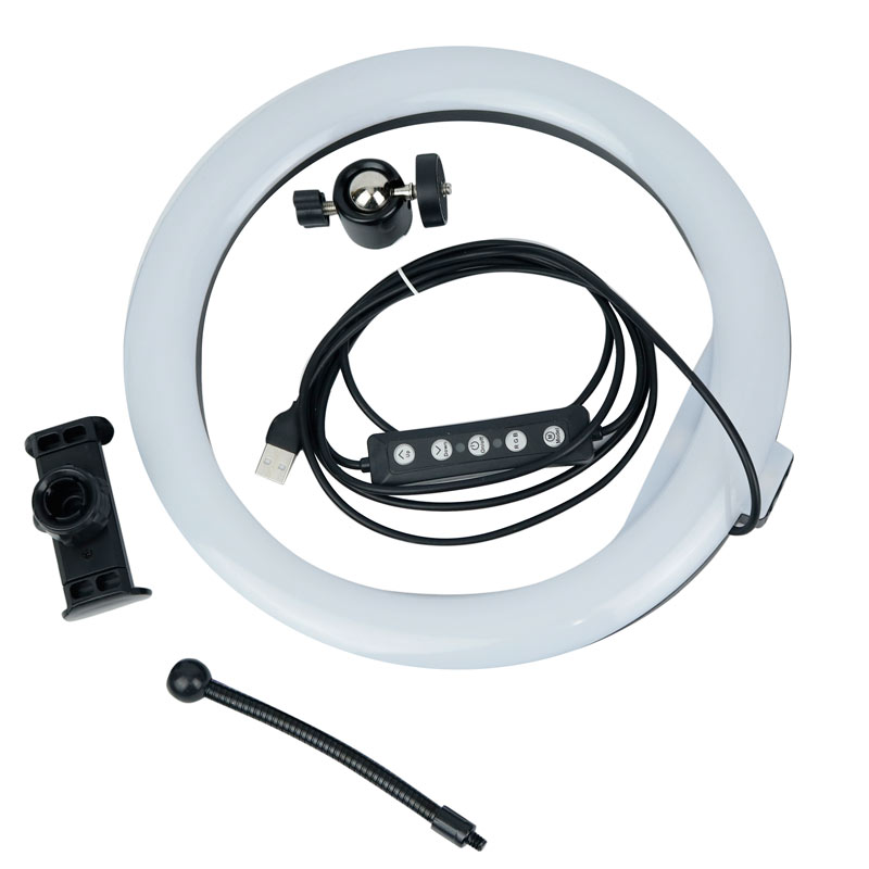 رینگ لایت پایه دار 10 اینچ RGB LED CXB-RGB260 - Image 3