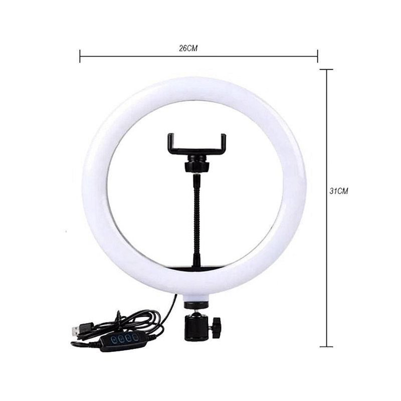 رینگ لایت پایه دار 10 اینچ Ring Fill Light ZMX-260 - Image 3