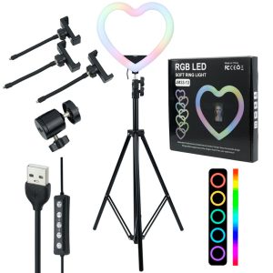 رینگ لایت پایه دار 13 اینچ RGB LED Soft Ring Light MJ33-13_6933213357861.jpeg رینگ لایت پایه دار 13 اینچ RGB LED Soft Ring Light MJ33-13