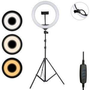 رینگ لایت پایه دار 13 اینچ Ring Fill Light_69333709b7997.jpeg رینگ لایت پایه دار 13 اینچ Ring Fill Light