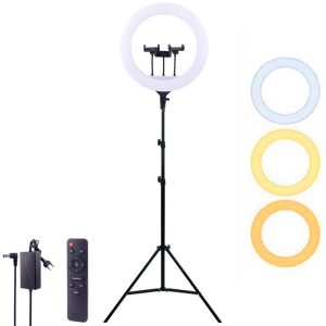 رینگ لایت پایه دار 18 اینچ Ring Fill Light YQ-460_6932ef2ad00f8.jpeg رینگ لایت پایه دار 18 اینچ Ring Fill Light YQ-460