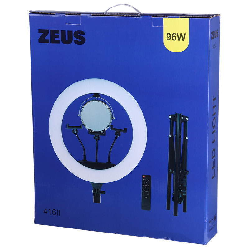 رینگ لایت پایه دار 18 اینچ Zeus BK-416II - Image 3