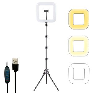 رینگ لایت پایه دار D35 Beauty Live Square Light_6933412a2ed6e.jpeg رینگ لایت پایه دار D35 Beauty Live Square Light