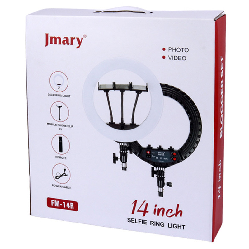 رینگ لایت پایه دار ″Jmary FM-14R 14 - Image 3