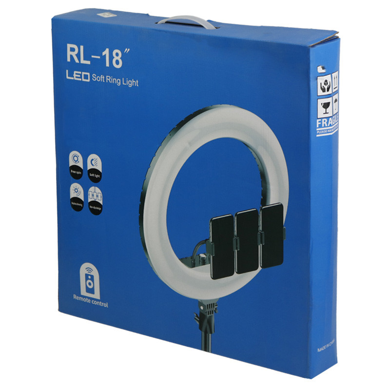 رینگ لایت پایه دار ″LED Soft Ring Light RL-18 - Image 3