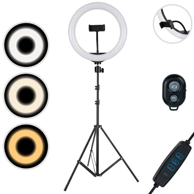 رینگ لایت پایه دار Hero LED Ring Fill Light